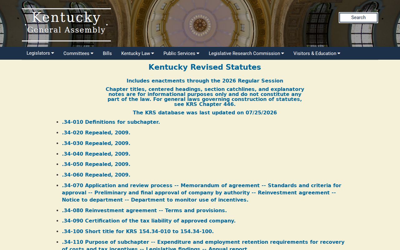 Kentucky Chapter 17 statutes for a McLean County sex offender check